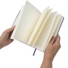 Bullet Journal A5 Dotted Notebook with Faux Leather Hardback Cover