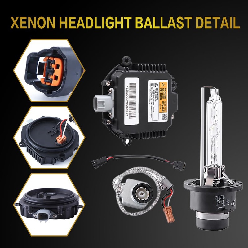 Vorally 2 Set Xenon HID Ballast Headlight Control Unit with
