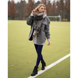 NexiEpoch Fleece Lined Leggings Women - High Waisted Winter Yoga Pants Tummy Control Soft Thermal Warm for Hiking Workout