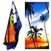 GEEZY Large Microfibre Beach Bath Towel Lightweight Sports Travel Gym