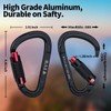 FVW 5Pack Heavy Duty Climbing Carabiners, 25KN UIAA Certified Auto