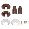 Drawer Slides Repair Kit ABS Robust Construction Easy To Install