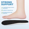 WLLHYF Memory Foam Insoles, 4D Sports Shock Absorption Insole, Super