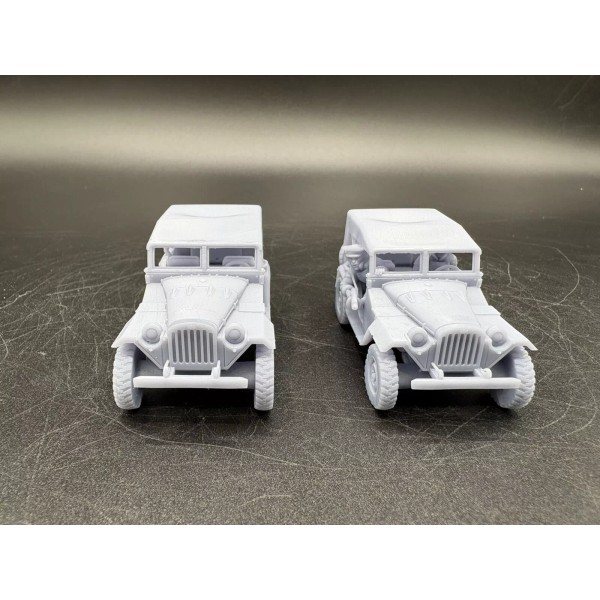 Nerd Herd Wargaming 28mm, 1/56, 3D Printed, WW2, Russian, GAZ-67