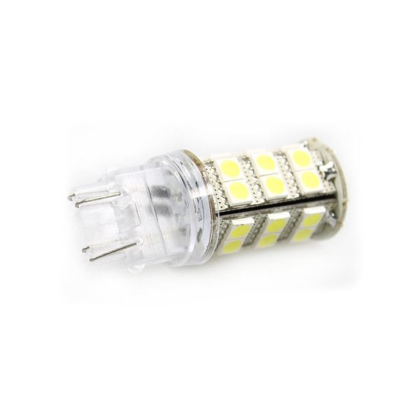LEDwholesalers 3157 Brake Light Auto Bulb 3.5 Watt 36xSMD5050 LED 12V, White (6-Pack), 1466dWHx6