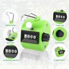 KILDOWS Handzähler Zähler，Zähler Klicker Counter, 4-Stellige Zähler，Mechanischer Zähler,Manuelle Klicker,für Personenzähler,