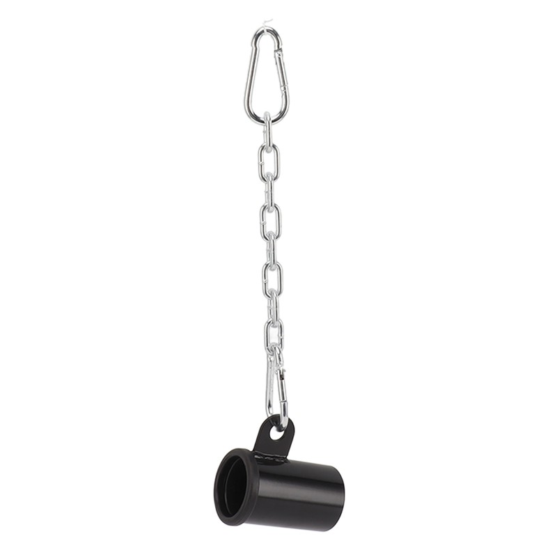 T Bar Row Platform with Chain Carabineer Clips Core Muscles