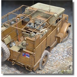 Gecko Models - WWII British Bedford Mwr Ffw Radio Command Truck