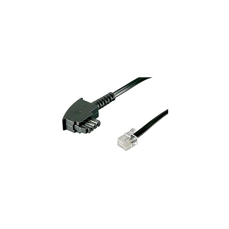 Goobay TAE cable TAE-F plug > 6P4C plug