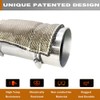 Titanium Pipe Heat Shield 6" x 24.4'' Exhaust Heat Shield