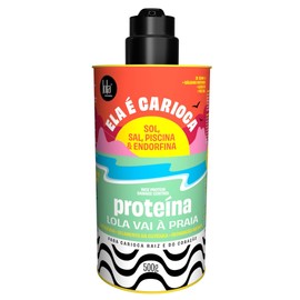 Lola From Rio - Ela E Carioca - Leave-in Protein For All Hair Types, Instantly Detangles, Restores Manageability, Nourishes, Protection from UV Rays, Hard Waters, and Post Excercise Sweat 17.64 Fl Oz