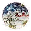 Certified International Silent Night 11" Dinner Plates, Set of 4,
