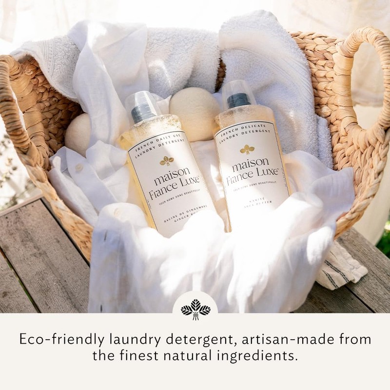 Maison France Luxe Laundry Detergent, Plant based French Soap, 1000ml,