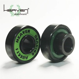 HEAVEN SKATEBOARD Skateboard Bearings, Built in Bearings, ABEC11, Skateboard Bearings, 1 Unit, Set of 8, Skate Skateboard Bearings, High Speed Rotation, HEAVEN SKATEBOARD
