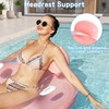 FindUWill Inflatable Pool Floats Chairs for Adults,2 Pack Pool Lounge