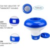5-inch Floating Pool Chlorine Dispenser, Adjustable-Release Sterilizing Floater Dispenser for