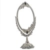 MakeUp Mirror EuropeanStyle Metal Retro DoubleSided Mirror for Bathroom Bedroom