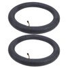 2Pcs Inner Tyre Tube Tire Butyl Rubber W/Bend Valve for