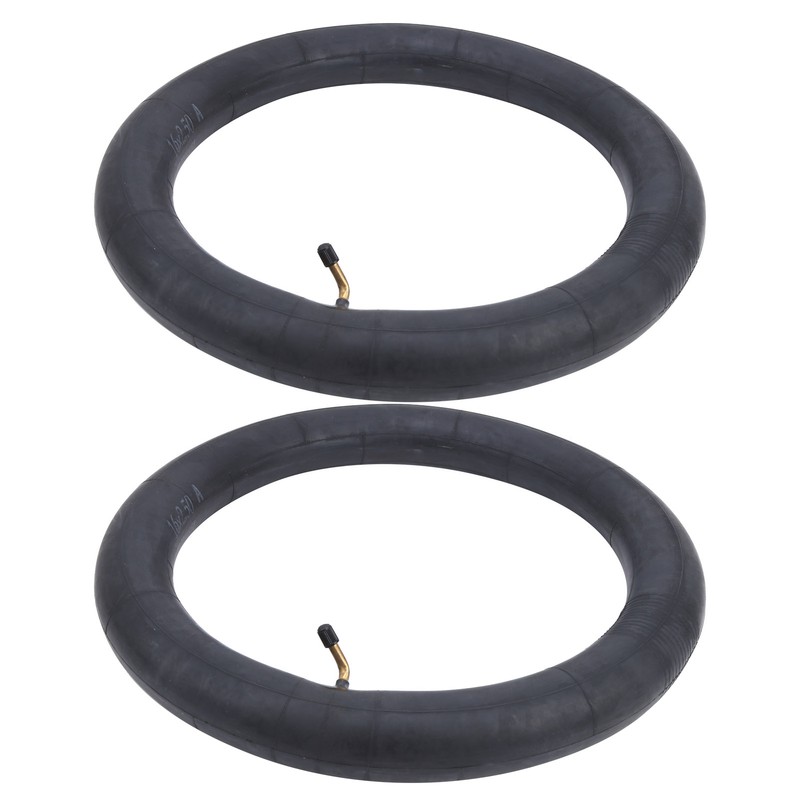 2Pcs Inner Tyre Tube Tire Butyl Rubber W/Bend Valve for
