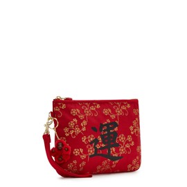 Kipling womens Zao Chinese New Year Wristlet, tango red, One Size