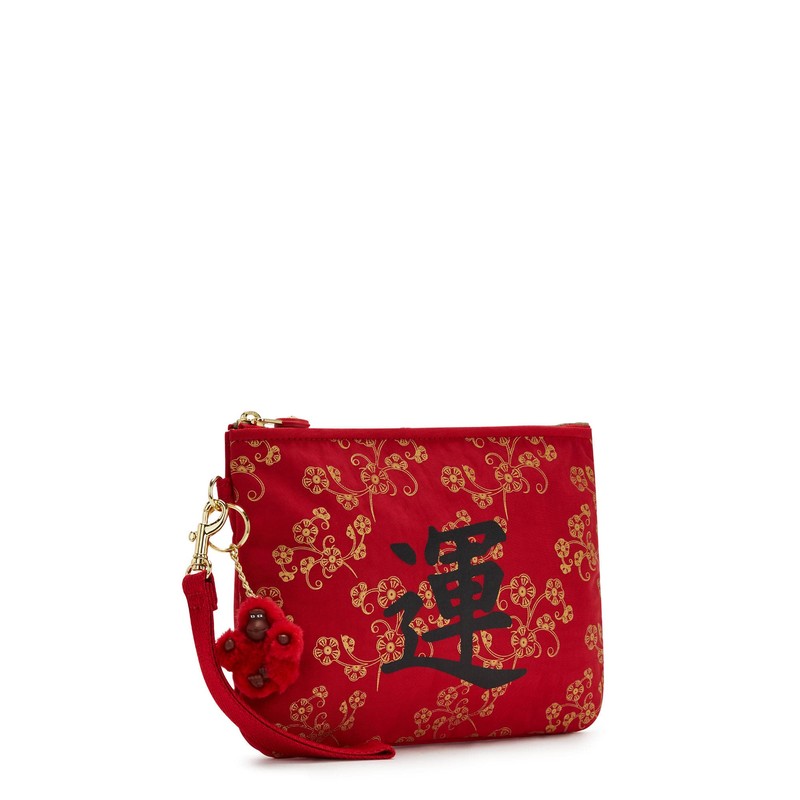 Kipling womens Zao Chinese New Year Wristlet, tango red, One