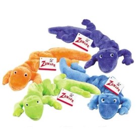 Zanies® Bungee Gecko Dog Toys - Neon Green