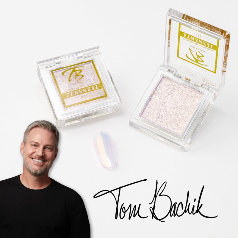 Tom Bachik Cosmic Chrome Powder Collection – 5 Pressed Chrome