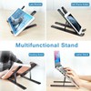 AMXGPT Aluminum Alloy Laptop Stand, Ergonomic, Foldable, Adjustable, Durable, Lightweight,