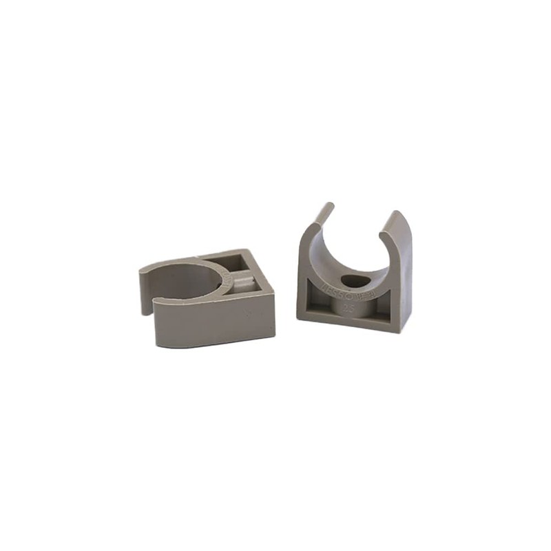 10Pcs 25mm DN20 PPR U Type Pipe Clamps, Hose Hanger