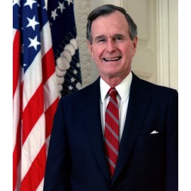 George H.W. Bush 41st President of The United States Poster Photo U.S. Politician Posters Photos 11x14