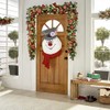 Christmas Tree Topper Singing Snowman Hugger for Winter Party Holiday