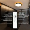 zemty 24 W LED Ceiling Light Dimmable, 29 cm, 2400