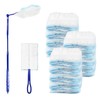 Yumrum 50 Pack Disposable Duster Refills Kit with Blue,50 Refills