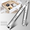 18 inch Drawer Slides 4 Pairs (8pcs) 3 fold Full