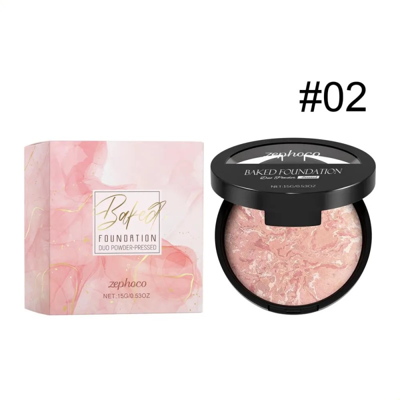 Div Polvo Corrector Compacto: Fija El Maquillaje, Es Ligero,