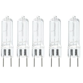 Anyray A1710Y (5)-Pack G8 100W 100-Watt 130 Volt Halogen T4 Light GY8.6 Bulbs 100Watt 5-Lamps