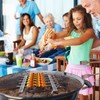 Hydrogarden BBQ Skewers Rack for 6 Skewers. Made from Stainless