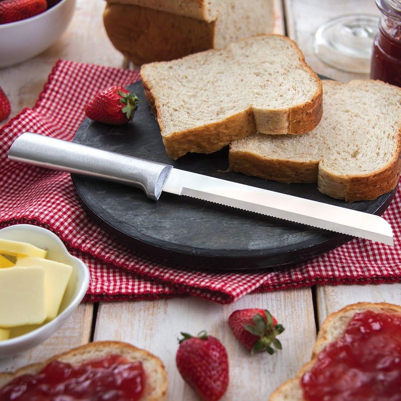 Rada Cutlery 6" Bread Knife (R136), Stainless Steel Hollow Ground