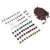 423Pcs Sanding Drum Sleeves Buffing Polishing Wheel Set Drums Mandrels