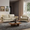 Vesgantti Beige Compact Single Sofa - Foam Pocket Spring Hybrid