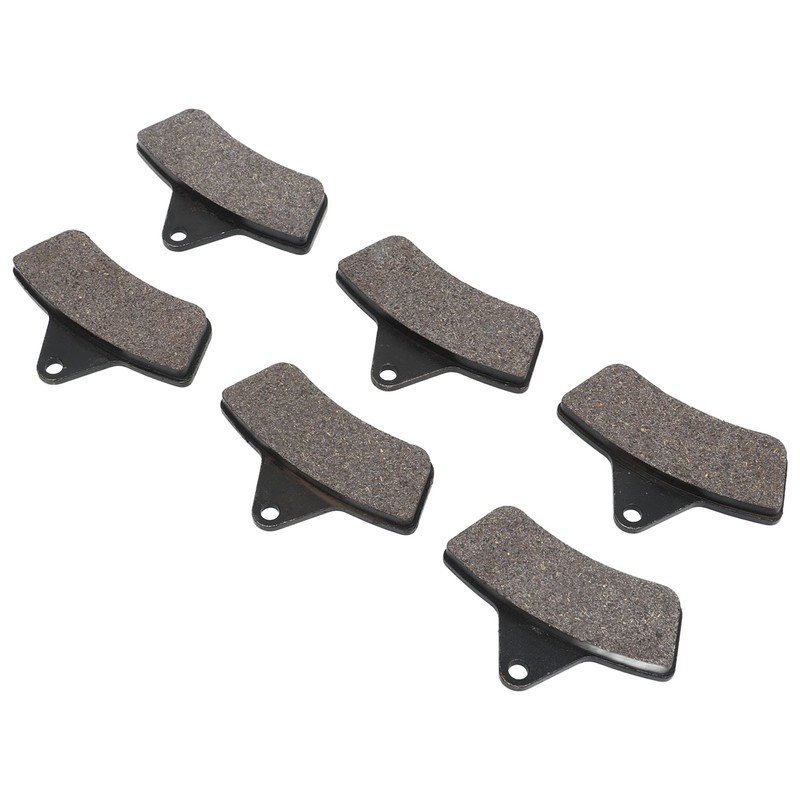 6PCS Brake Pads Low Noise Aging Resistant Consistent Braking Replacement