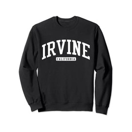 Irvine California CA College University Style Sweatshirt