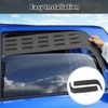 HTHE Rear Side Window Louvers Compatible with Dodge Ram 1500