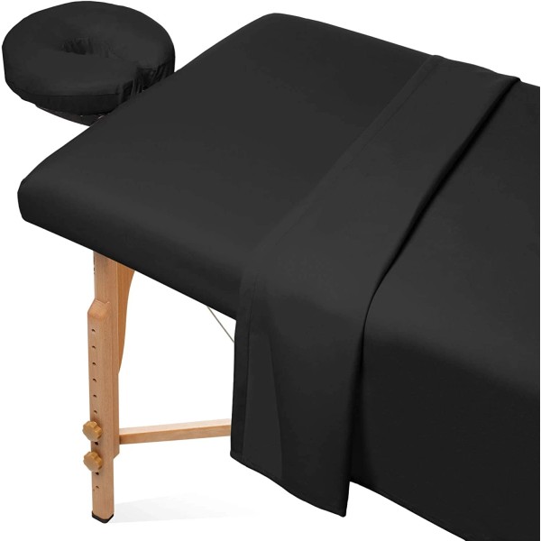 Does not apply 3-Piece Microfiber Massage Table Sheet Set -