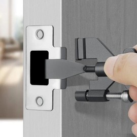 Youngdal Hardware Portable Easy Lock Door Lock (Gray)