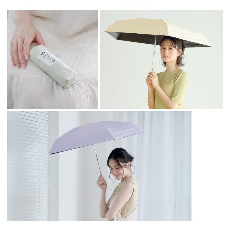 Wpc-2309 Ultra Small Parasol Baby Parasol Gray "100% Light Shading