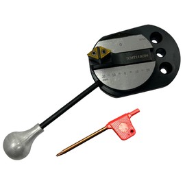 Assorts Ball Turning Attachment for 7x14 & 7x16 Mini Lathes | Precision Tool Turns Concave & Convex Metal Balls | Optional Box & Spare Carbide Inserts | Ideal for Myford & Similar Mini Metal Lathes