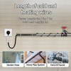 MincoHome Pipe Heating Cable Built-in Thermostat 200-240V Plug-in Water Pipe