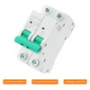 MECCANIXITY 4Pcs Miniature Circuit Breaker 2P 32A AC 110V DZ47-63