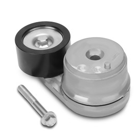 A-Premium Belt Tensioner Assembly with Pulley Compatible with Blue Bird TC2000 & Freightliner Classic & International Harvester 2554 & Kenworth T300 & Peterbilt 320 & Sterling Truck Acterra